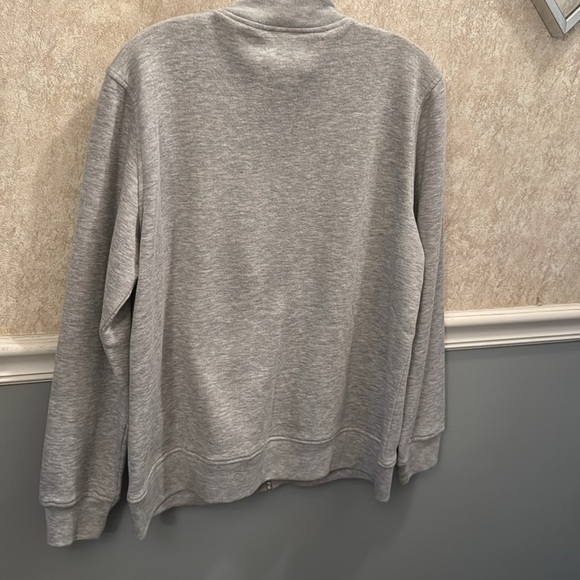 NWOT Size M  Gray Zip-Up Jacket - Picture 7 of 8